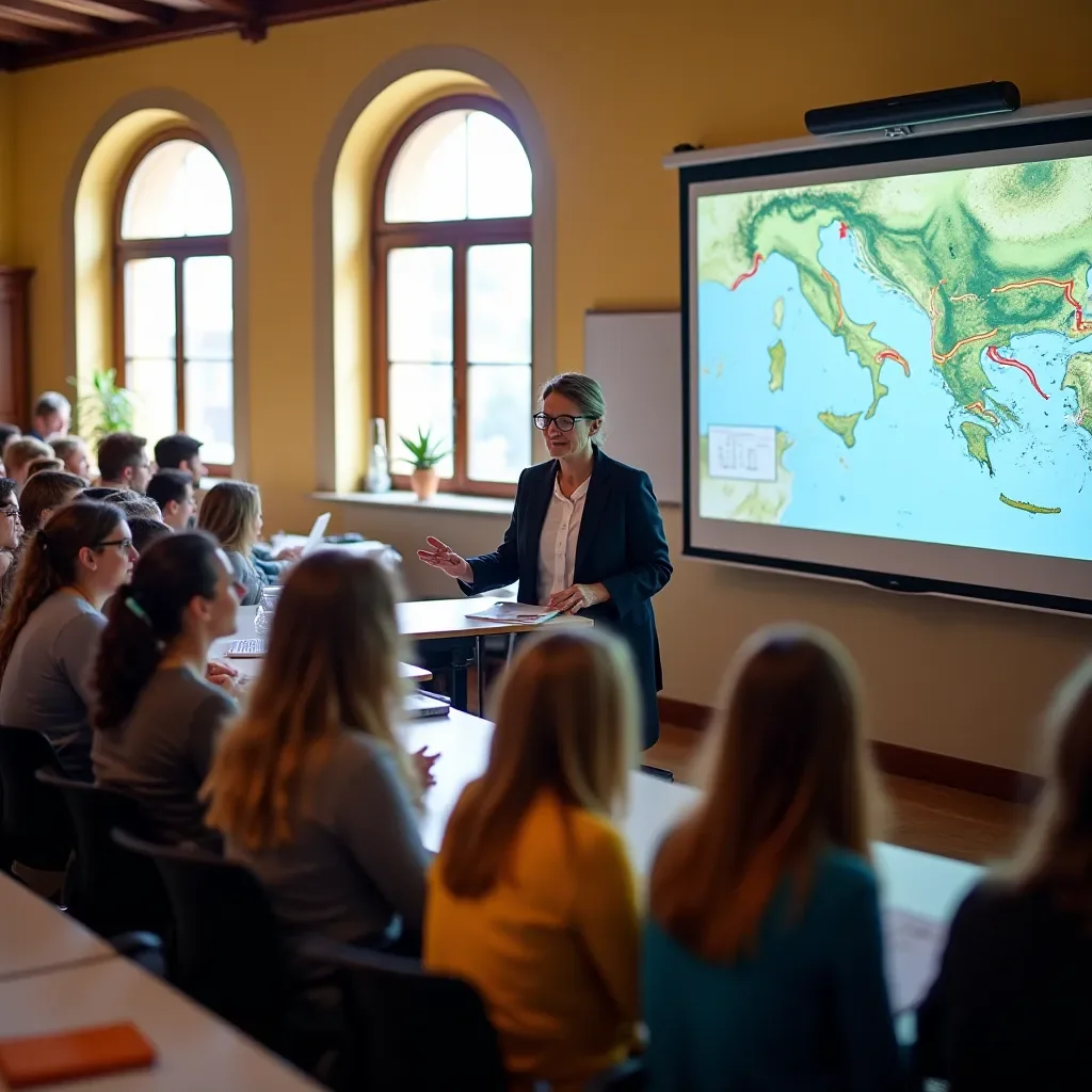 Modern office environment